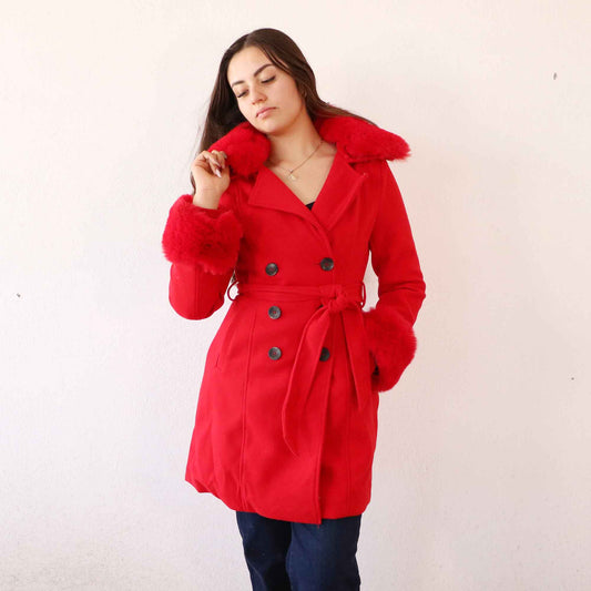 Abrigo Hope Rojo