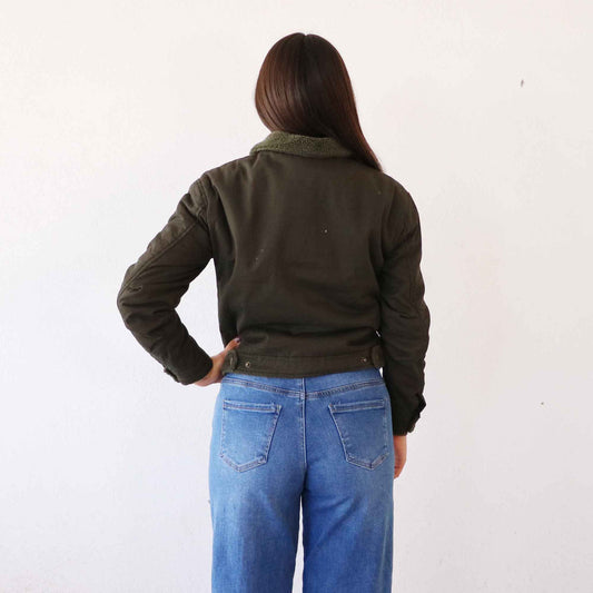 Chamarra Martina Verde Militar