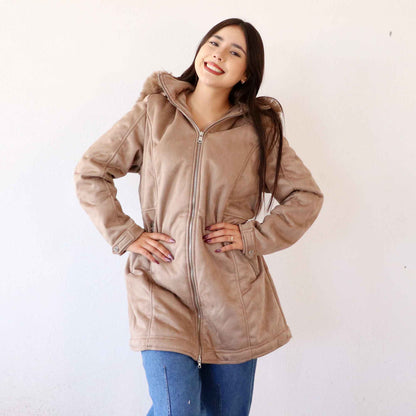 Chamarra Gorizia Beige (Tallas Extra)