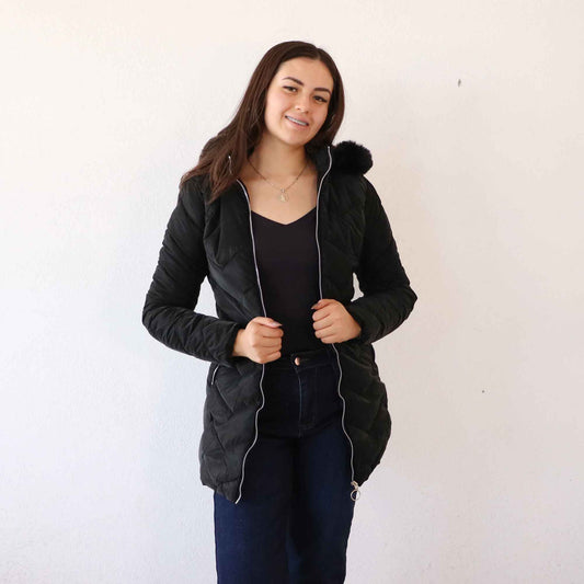 Chamarra Grace Negra