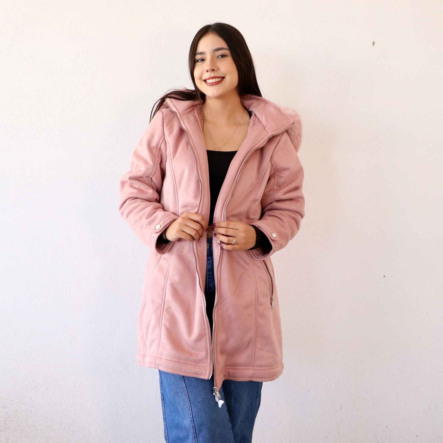 Chamarra Gorizia Rosa (Tallas Extra)