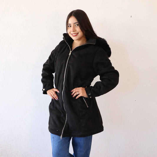 Chamarra Gorizia Negra (Tallas Extra)