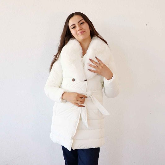 Chamarra Venecia Blanca
