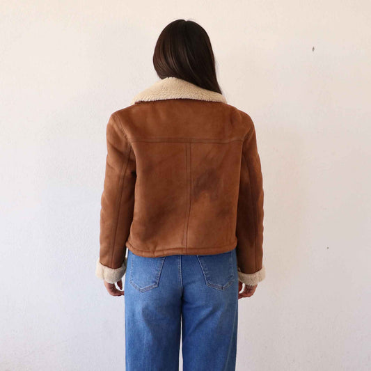 Chamarra Lucky Camello Oscuro