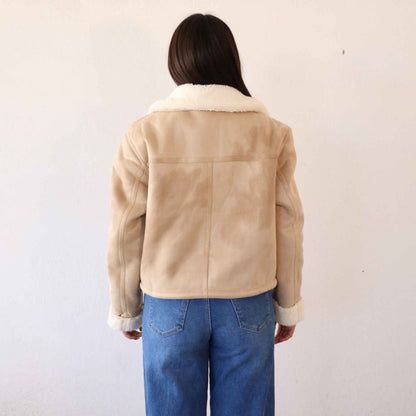 Chamarra Lucky Crema