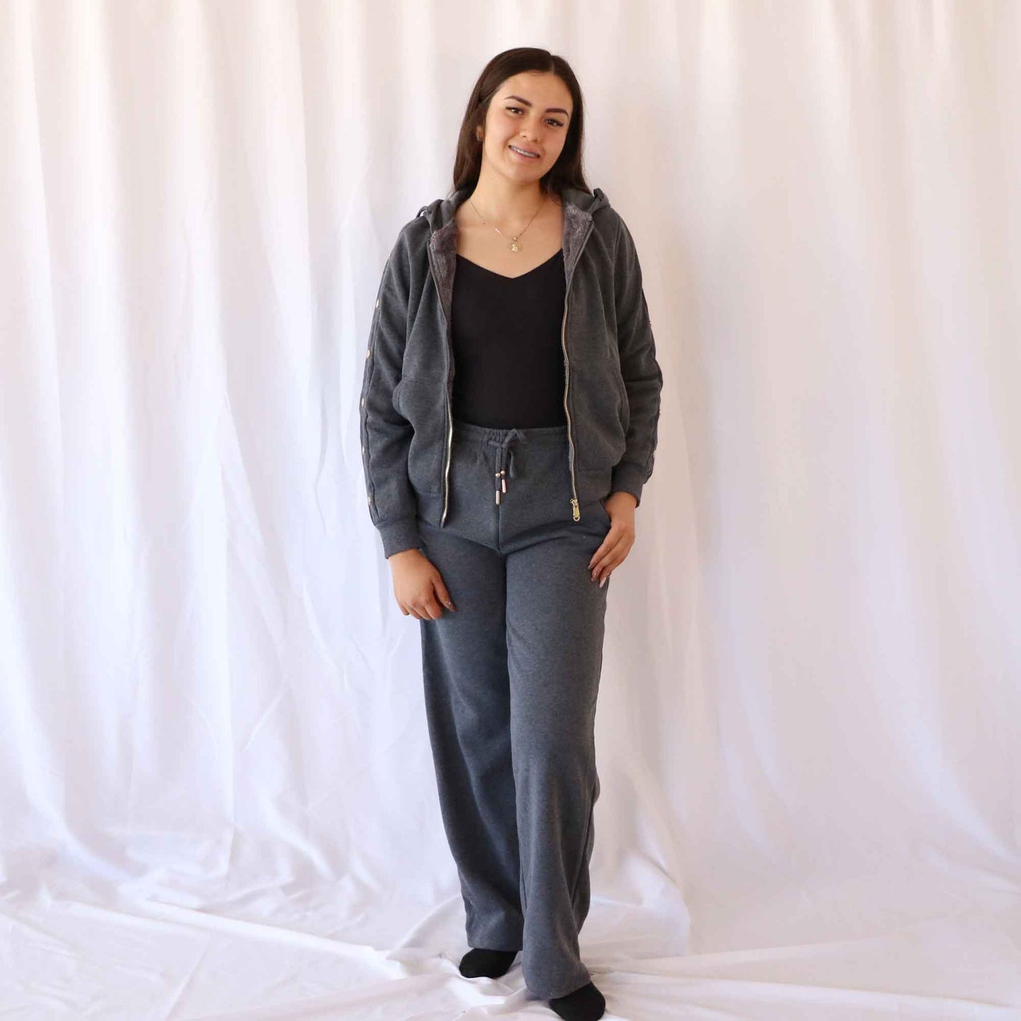 Conjunto Aurora Gris