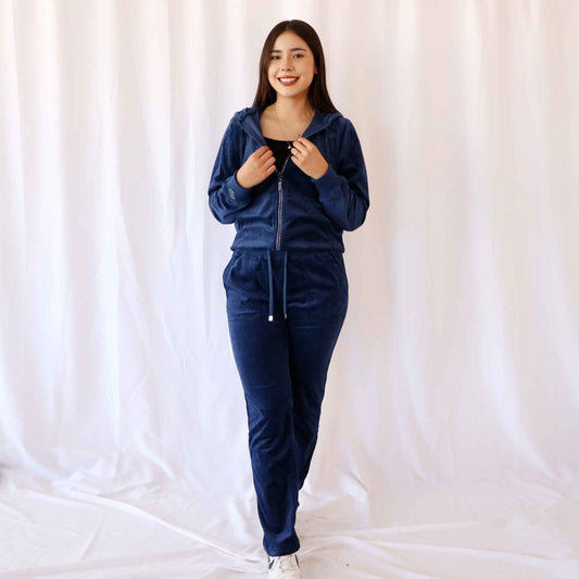 Conjunto Ariel Azul Marino