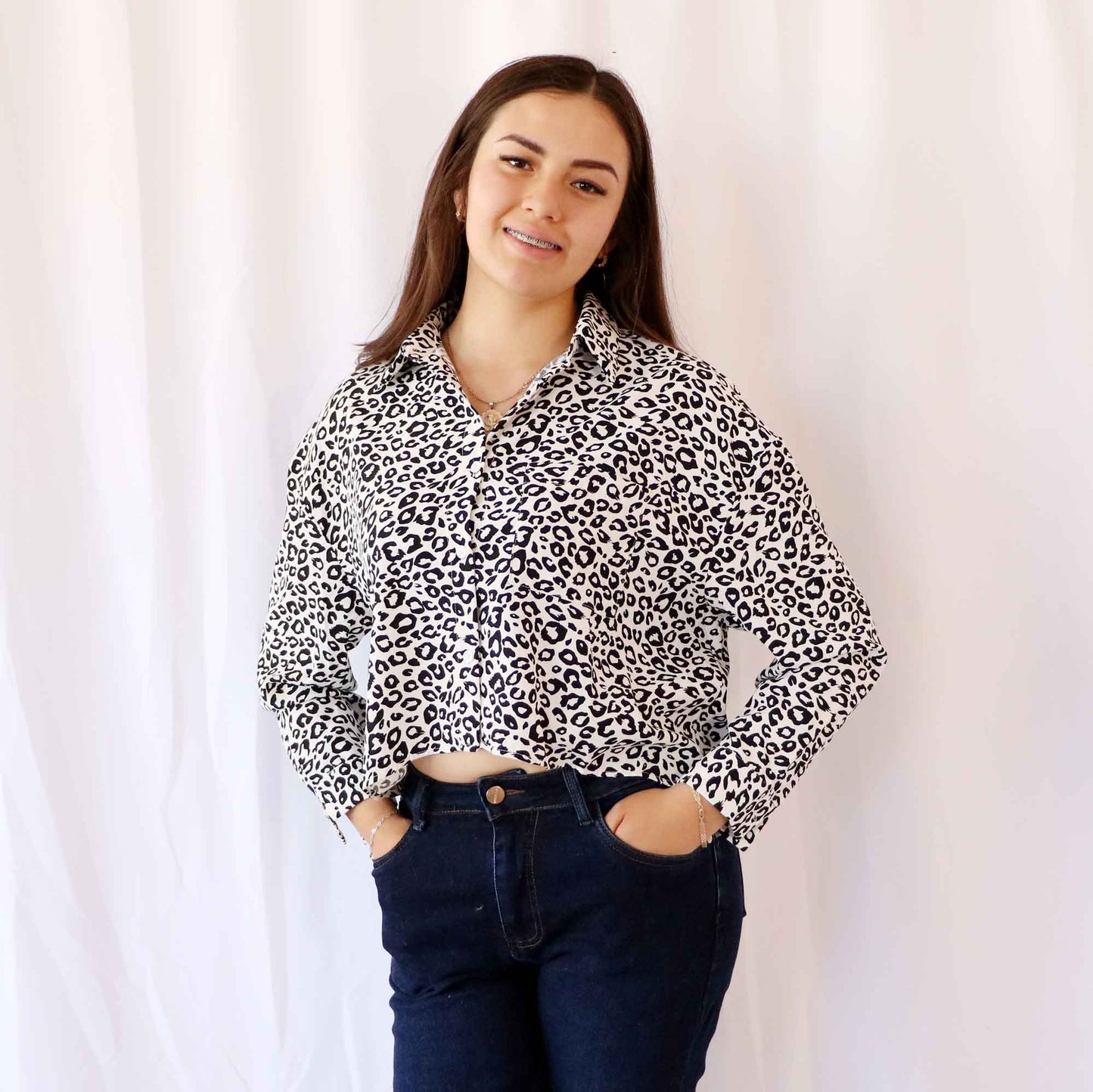 Camisa Yanika Animal Print