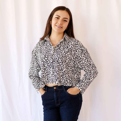 Camisa Yanika Animal Print