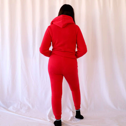 Conjunto Violeta Rojo