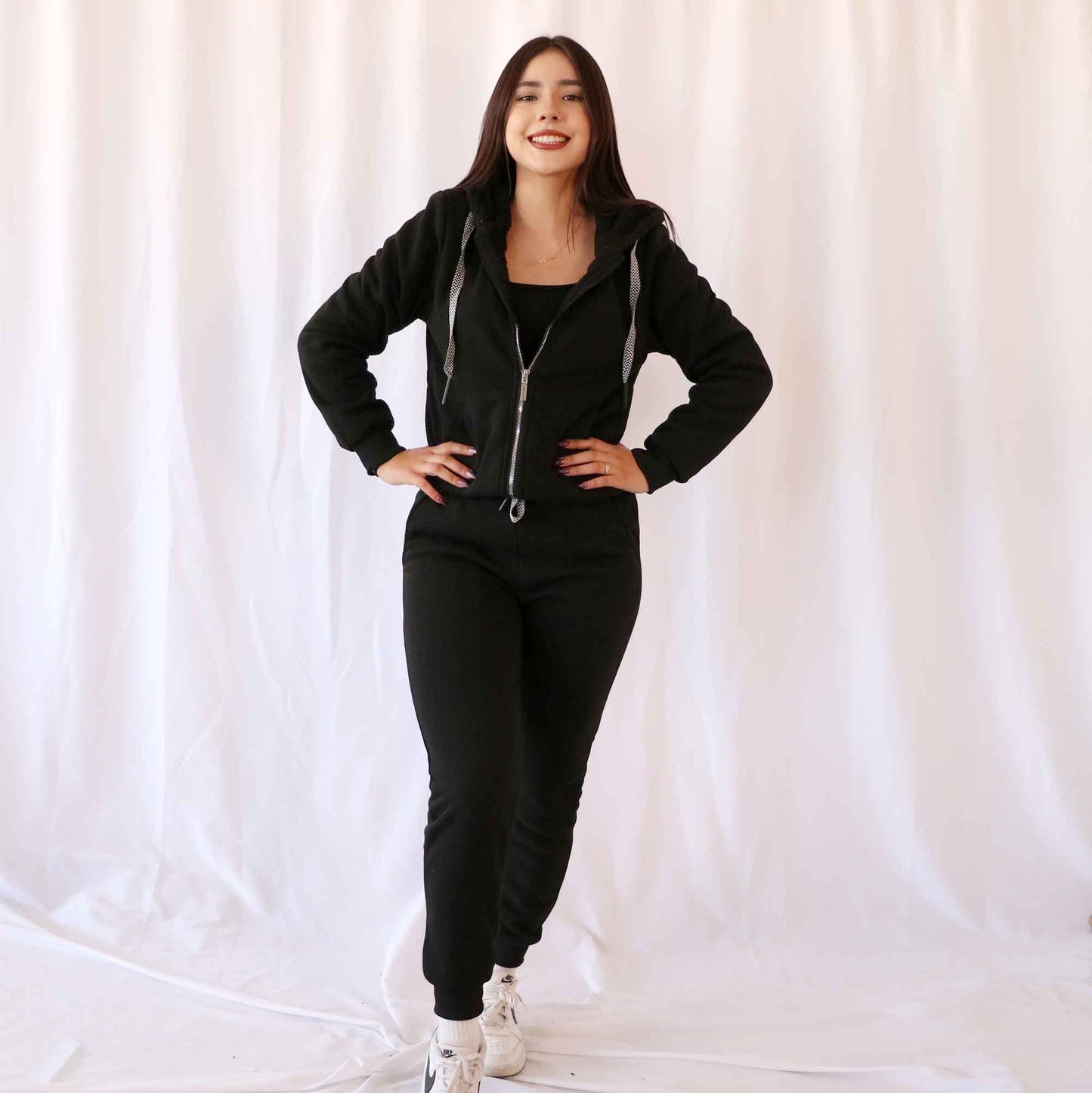 Conjunto Violeta Negro