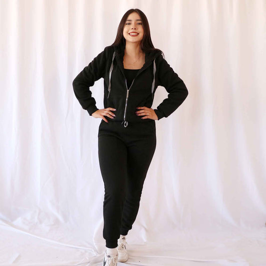 Conjunto Violeta Negro