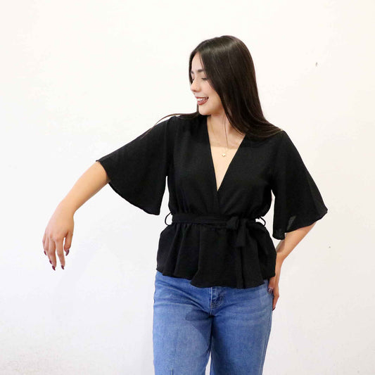Blusa Mailón Negra