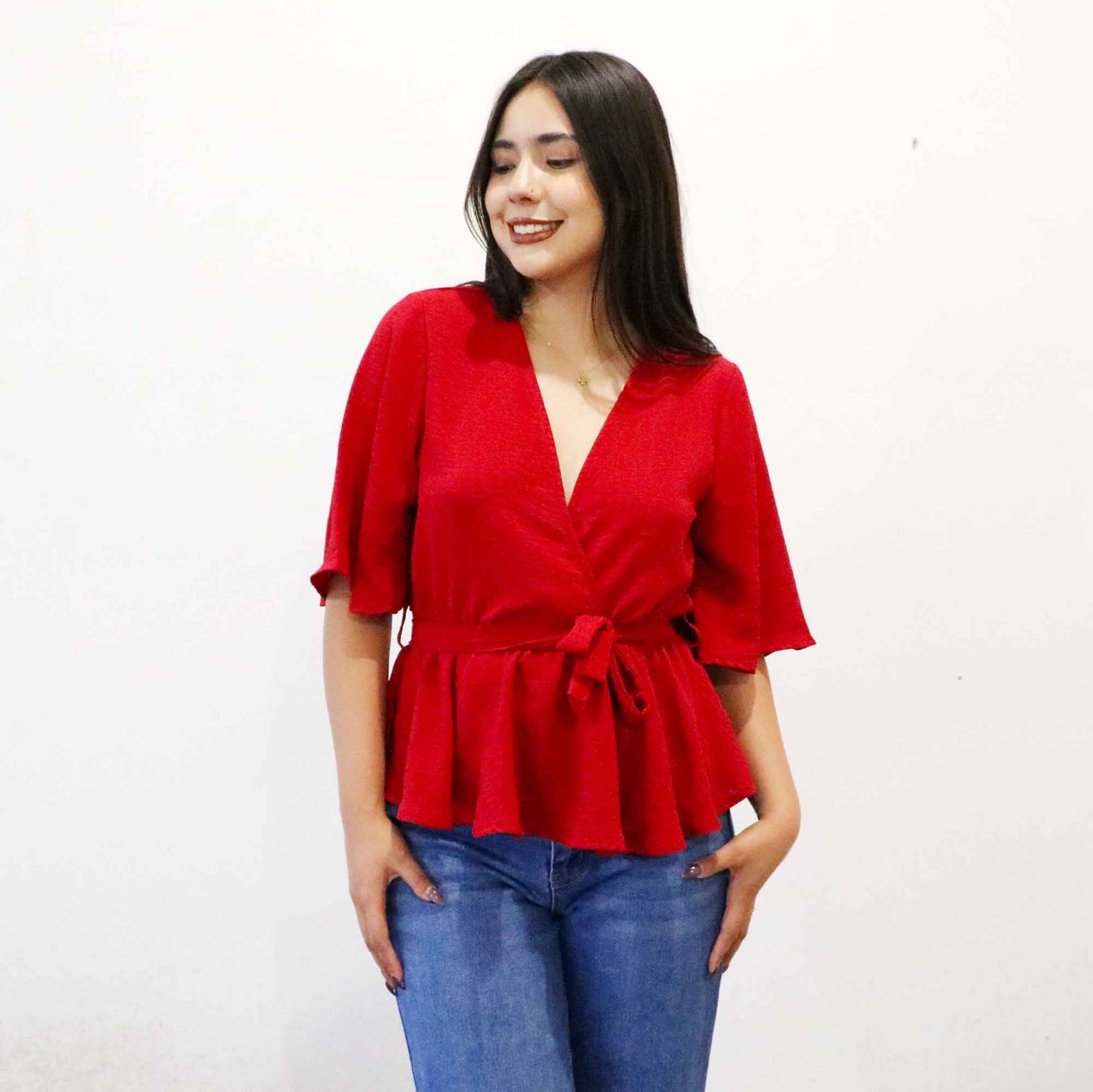 Blusa Mailón Roja
