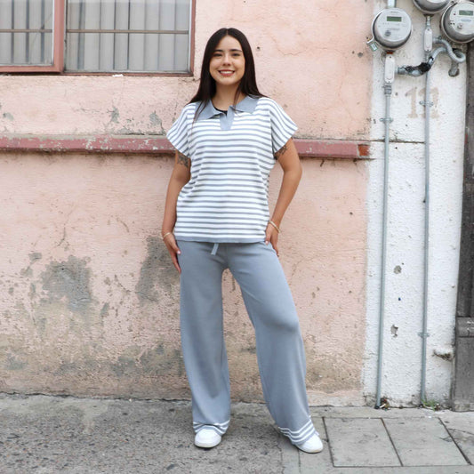 Conjunto Ambar Gris