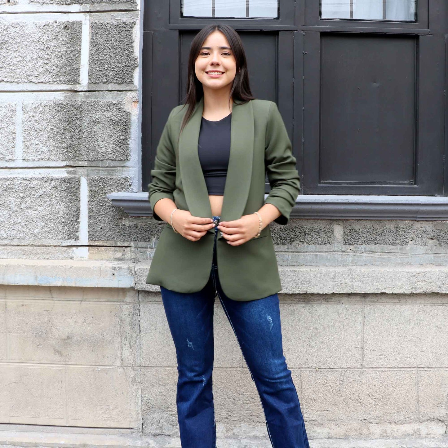 Blazer Coddy Verde Olivo