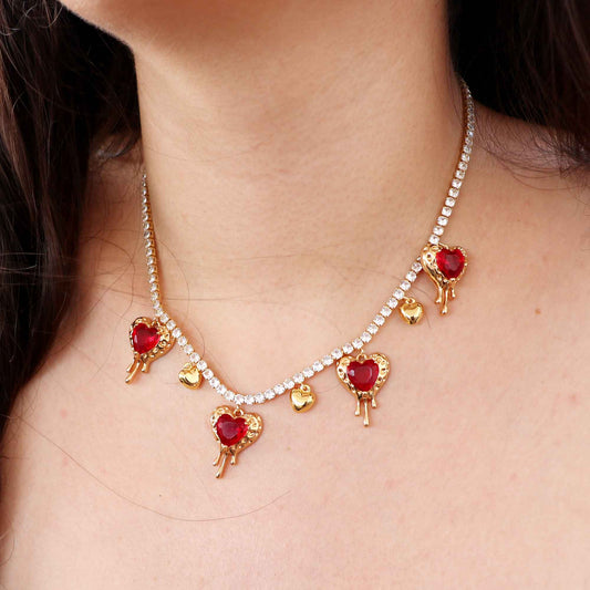 Collar Red love