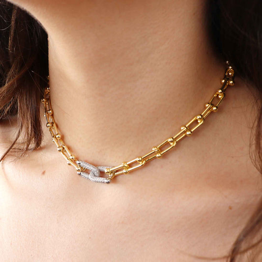 Collar Glint Plateado