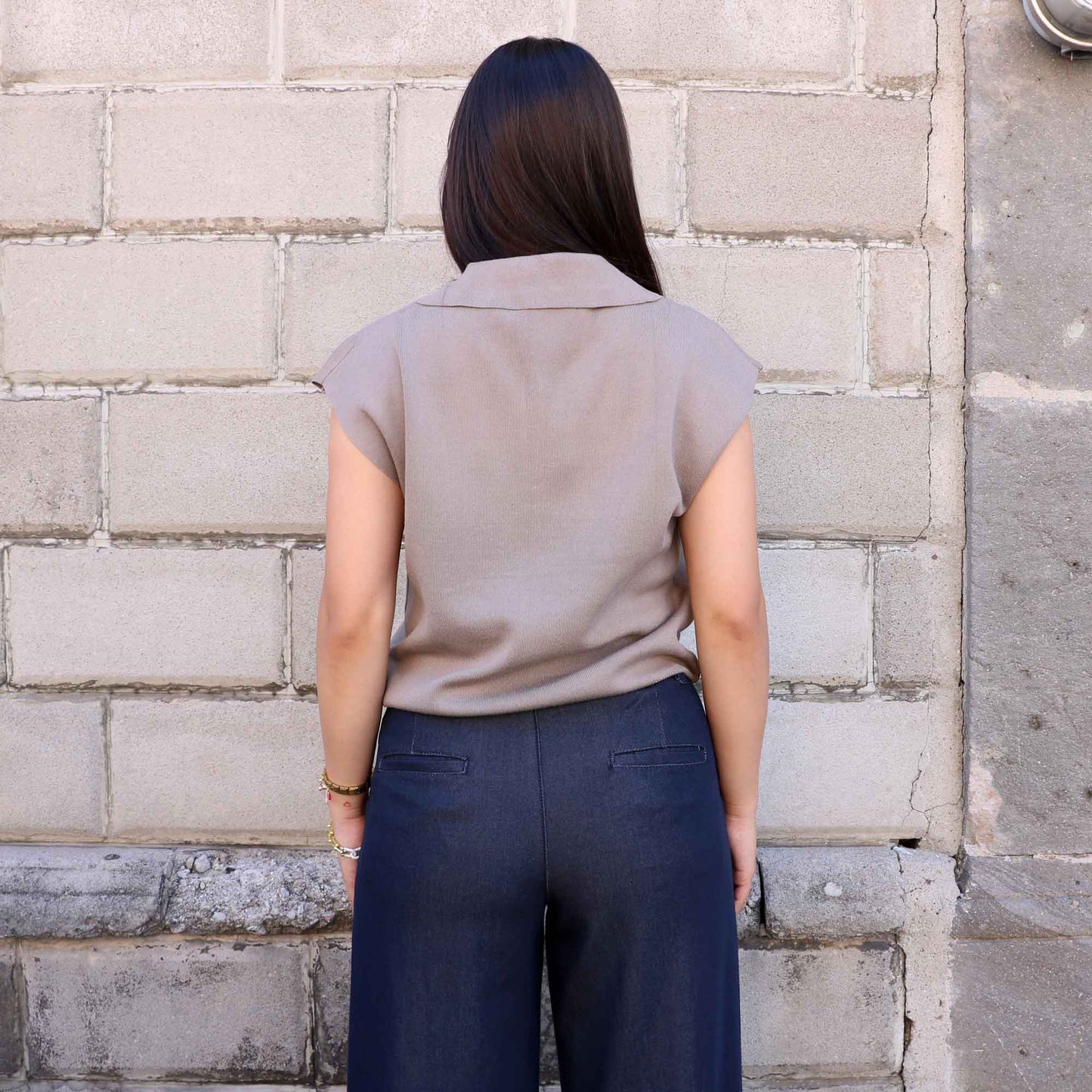 Blusa Wren Camel