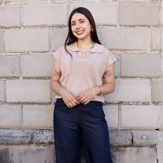 Blusa Wren Beige
