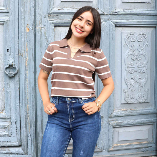 Blusa Camila Capuchino