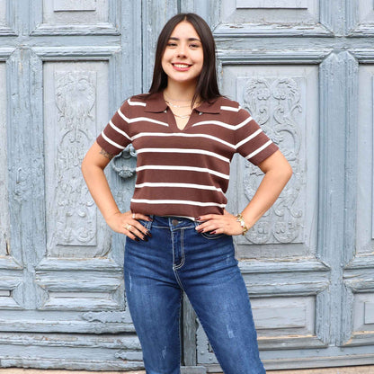 Blusa Camila Café