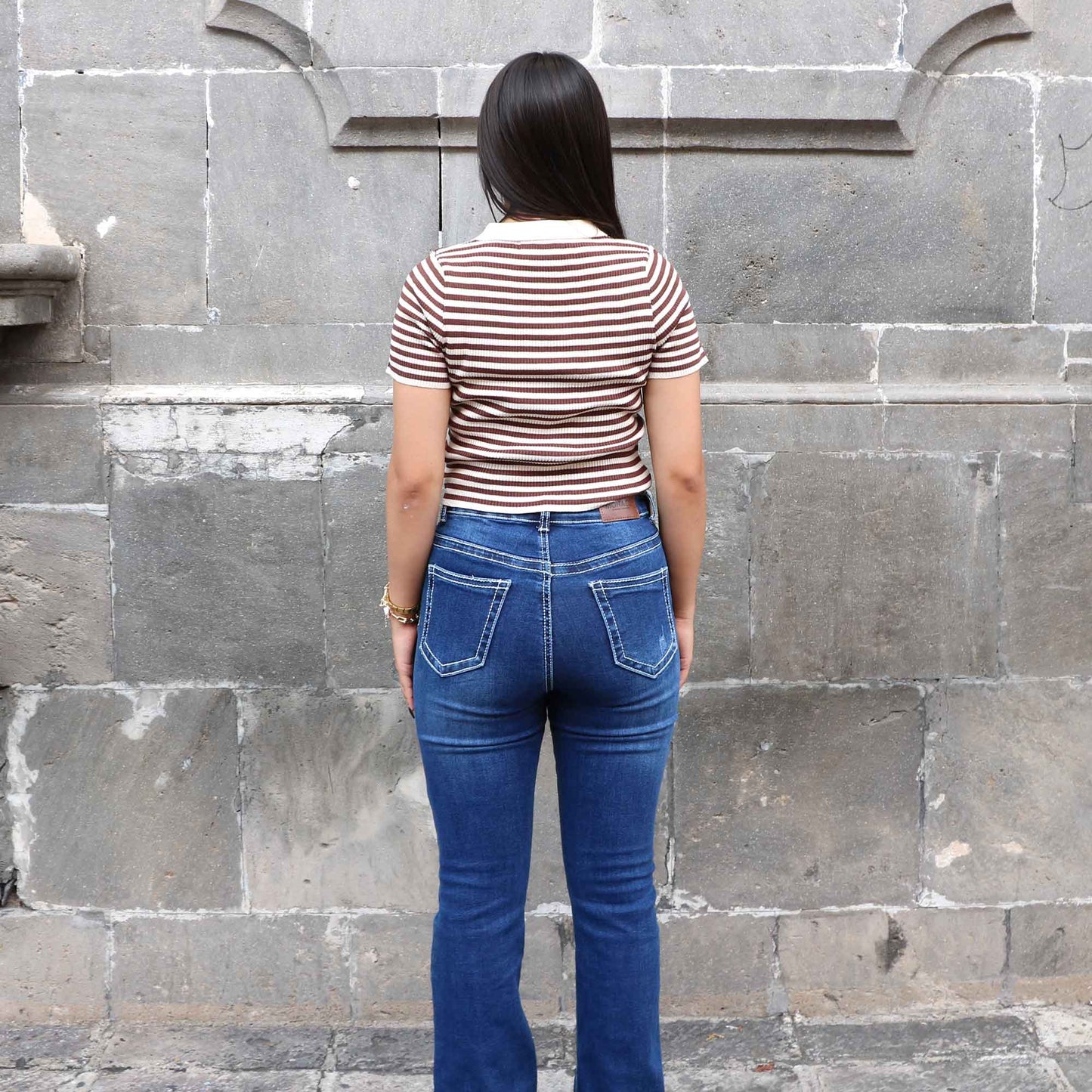 Blusa Elina Café