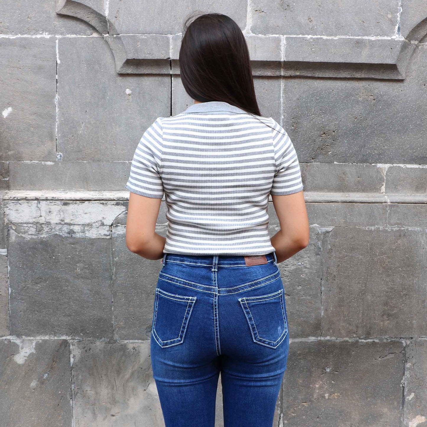 Blusa Elina Gris