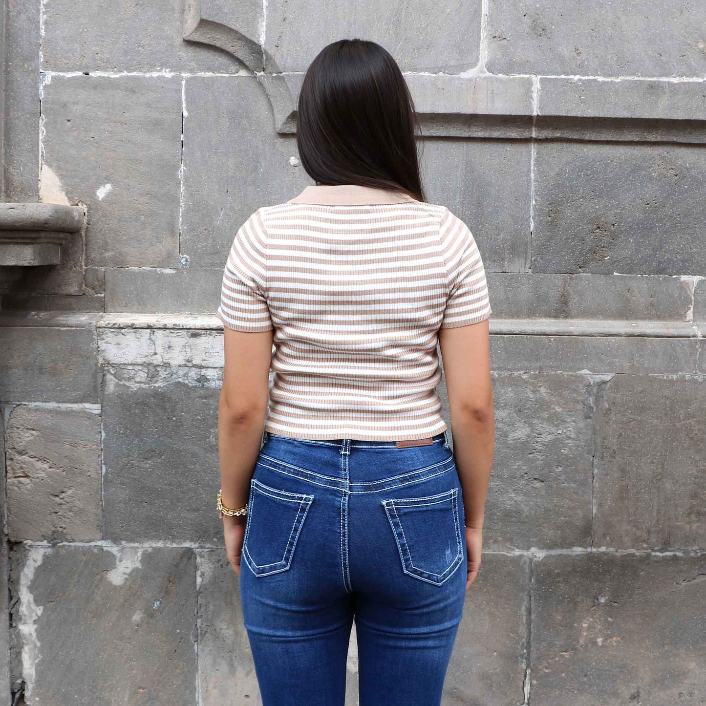 Blusa Elina Beige