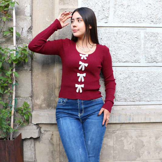 Blusa Maris Vino