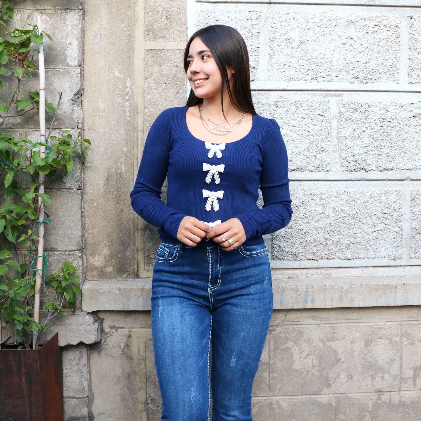 Blusa Maris Marino