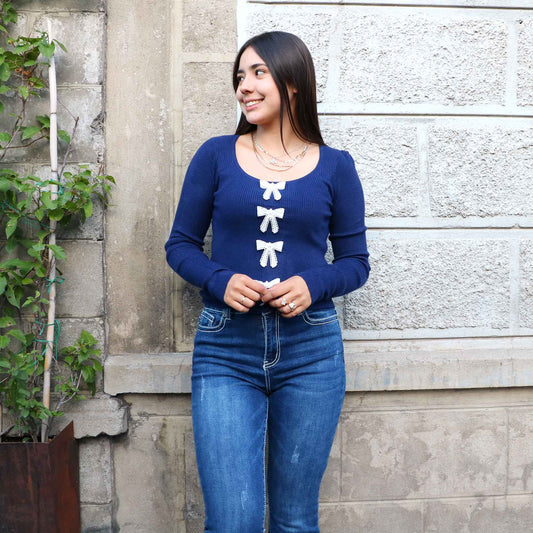 Blusa Maris Marino
