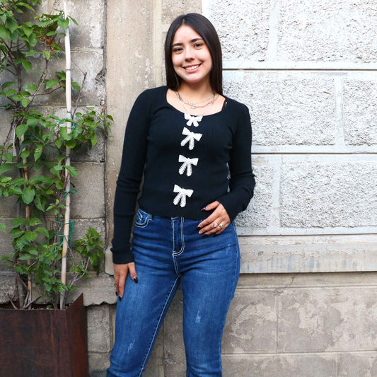 Blusa Maris Negra