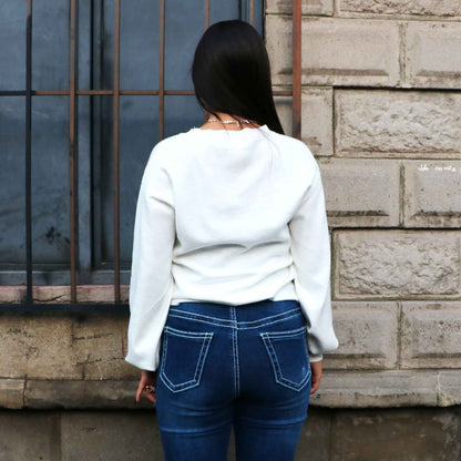 Suéter Elandra Blanco
