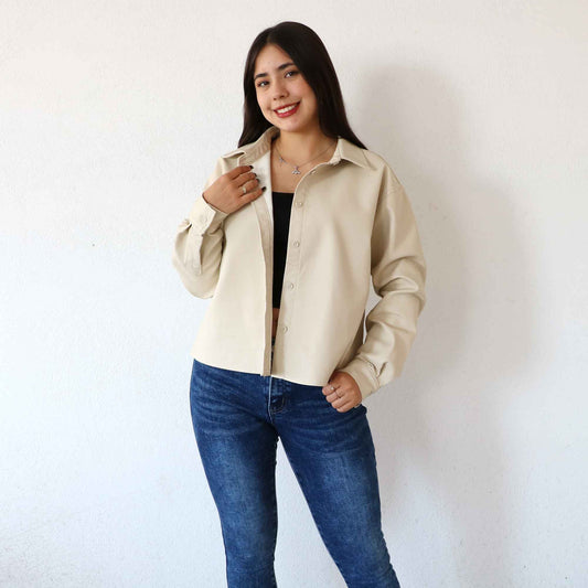 Camisa Saskia Beige