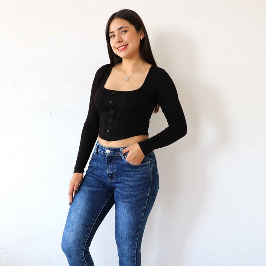 Blusa Lurea Negro