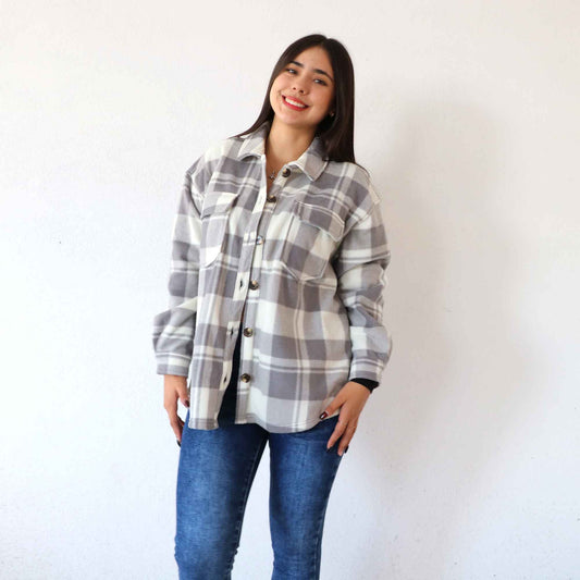 Chamarra Elisse Gris