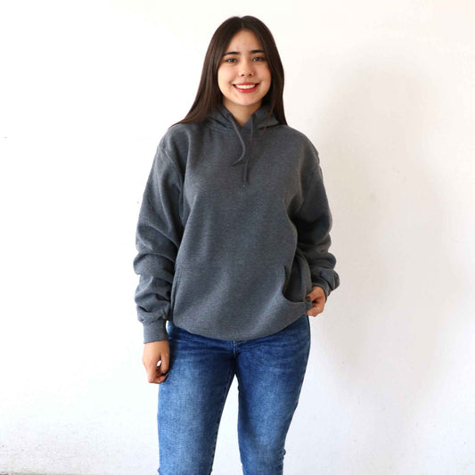 Sudadera Yuri Gris Oxford