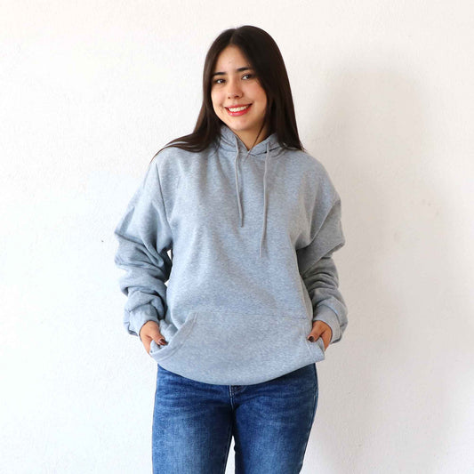 Sudadera Yuri Gris Claro