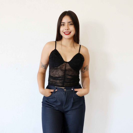 Corset Bianca Negro
