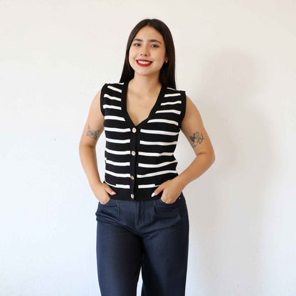 Chaleco Hazel Negro