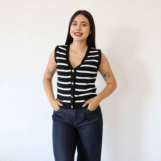 Chaleco Hazel Negro