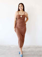 Vestido Elvion Café