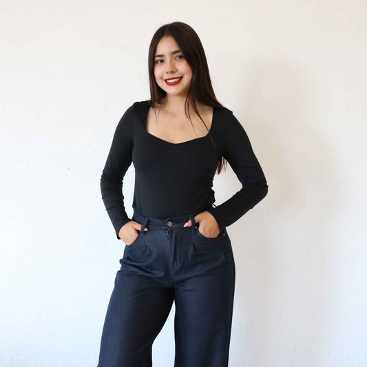 Pantiblusa Kiana Negro