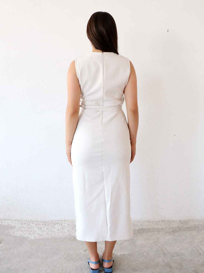 Vestido Zafrya Beige