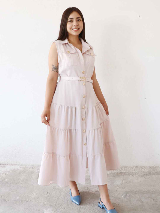 Vestido Nuvara Rosa