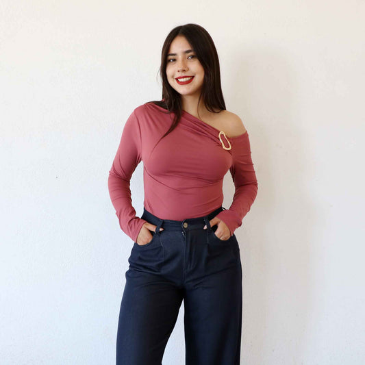 Pantiblusa Tatiana Rosa Mauve