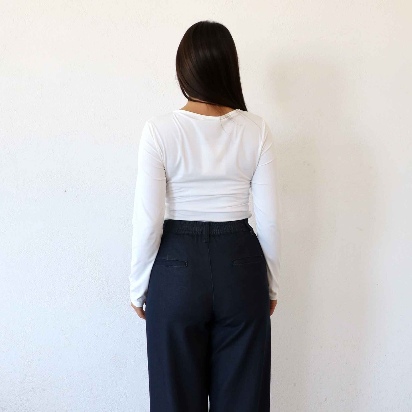 Pantiblusa Sunniva Blanco