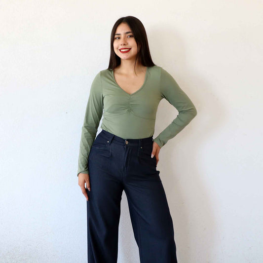 Pantiblusa Sunniva Verde