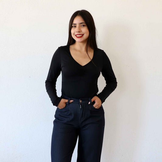 Pantiblusa Sunniva Negro